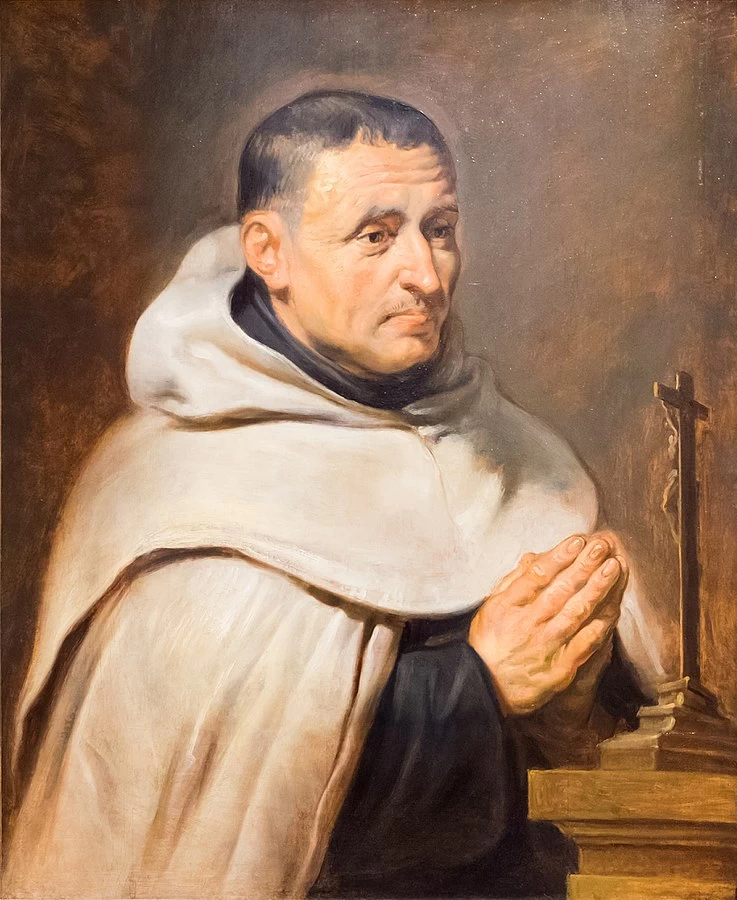  391-Pieter Paul Rubens-Ritratto di un priore carmelitano - Barber Institute of Fine Arts